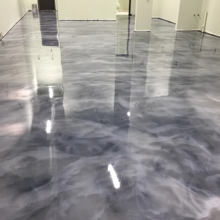 Smoke-metallic-epoxy-over-black-floor